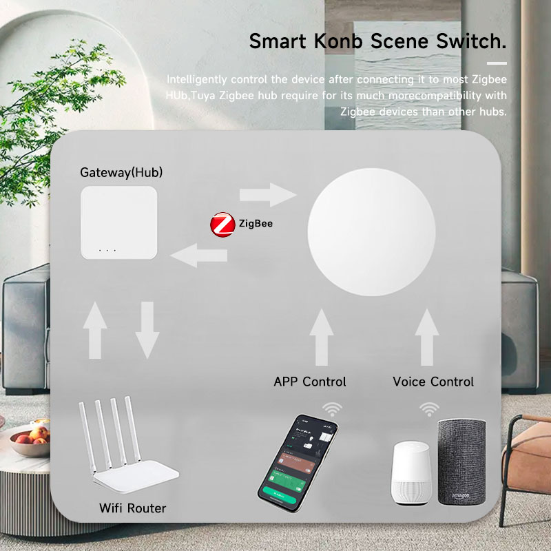 Zigbee3.0 2MQTT Smart Button S - Smart Home Villa recensie en prijs